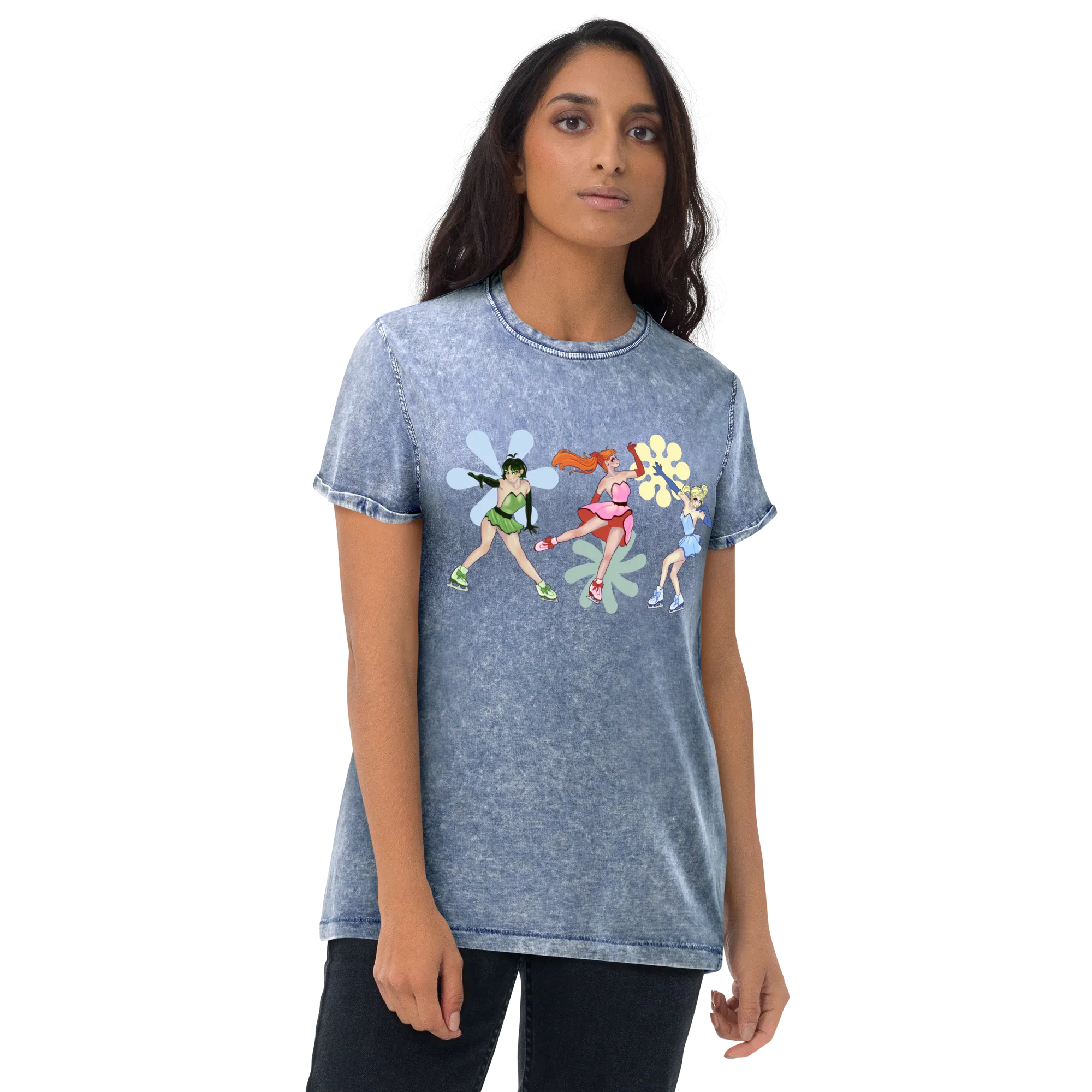 Skater Girls Denim T-Shirt