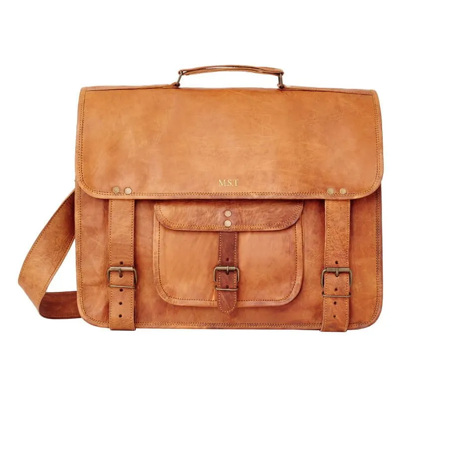 Special Leather Laptop Bag