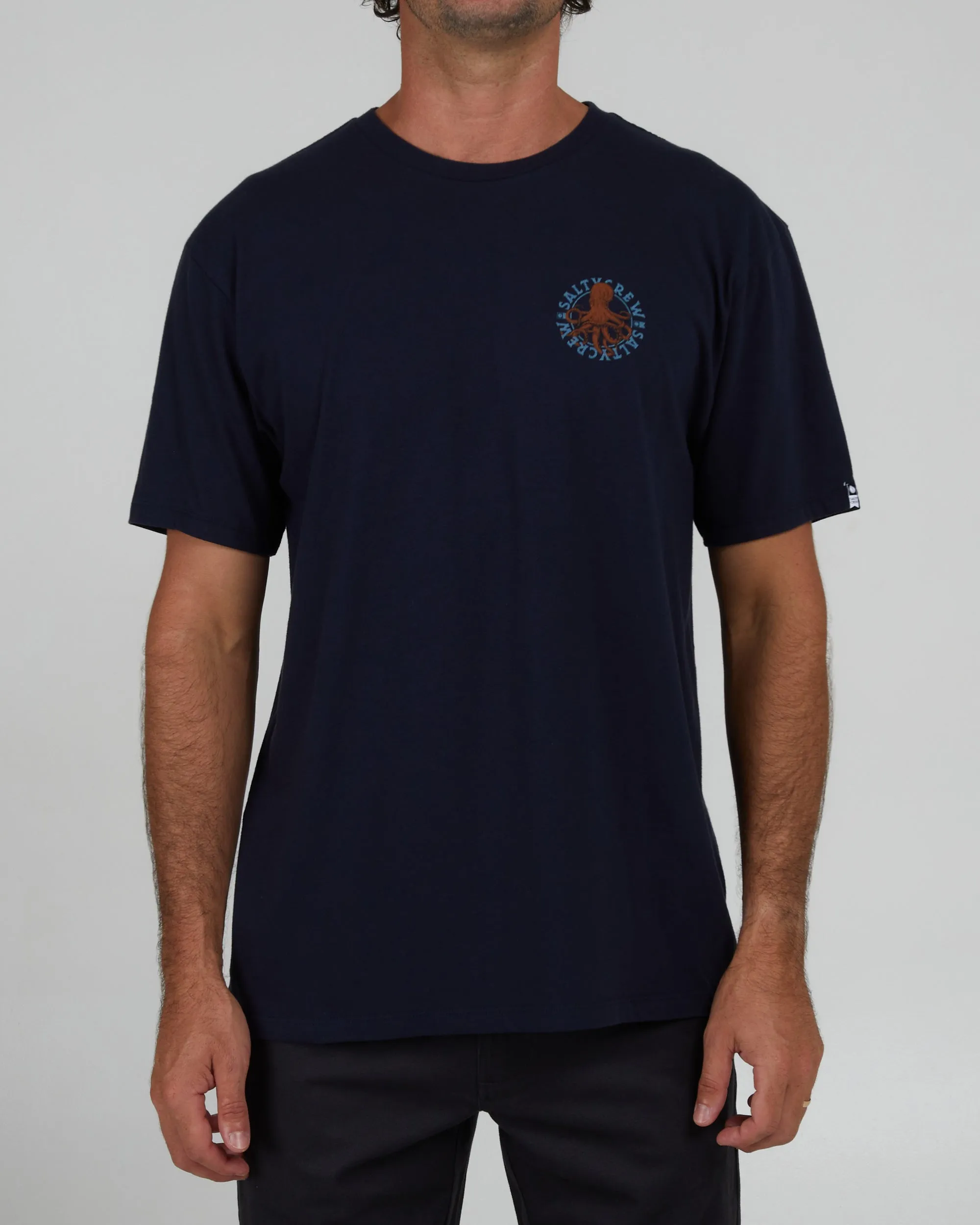 Tentacles Navy S/S Premium Tee