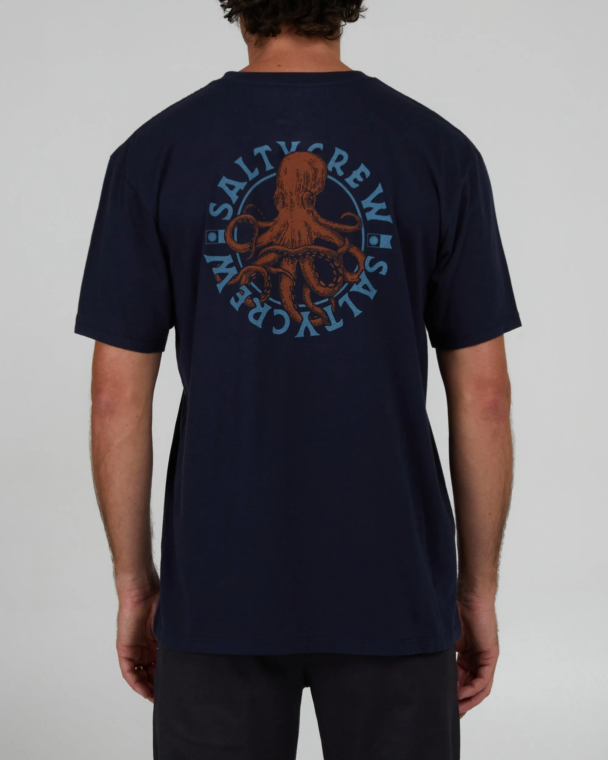 Tentacles Navy S/S Premium Tee