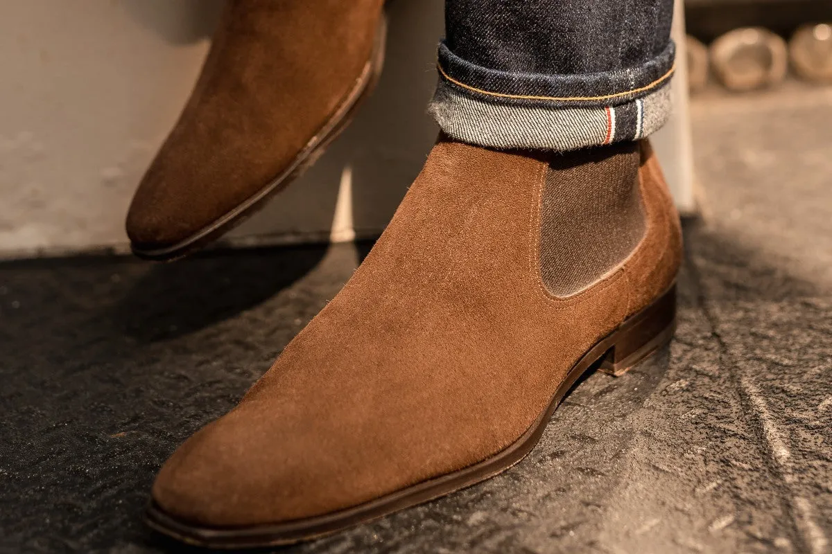 The Dean Chelsea Boot - Cafe Suede