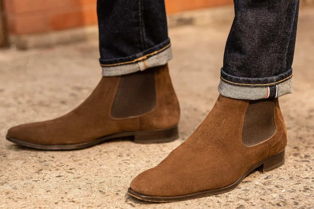 The Dean Chelsea Boot - Cafe Suede