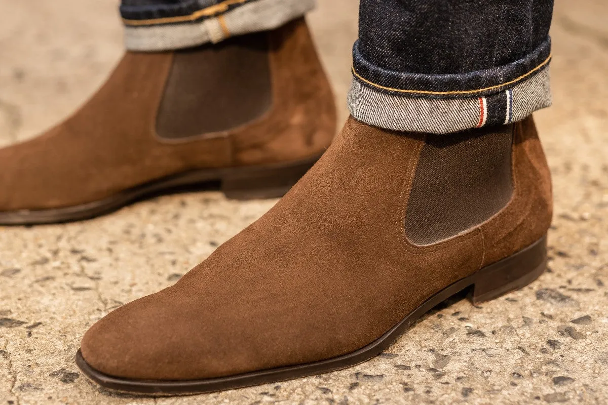 The Dean Chelsea Boot - Cafe Suede