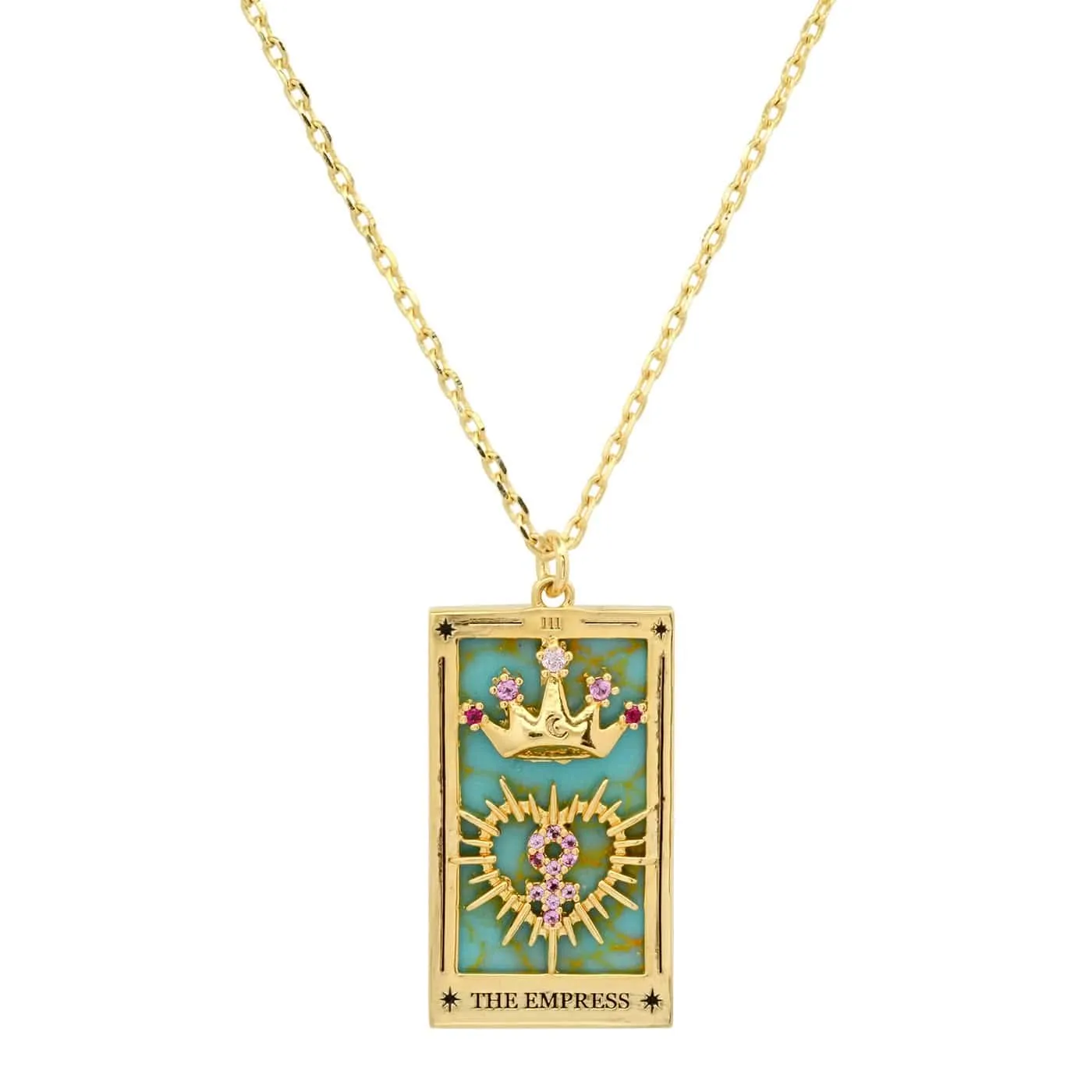 The Empress Tarot Card Necklace