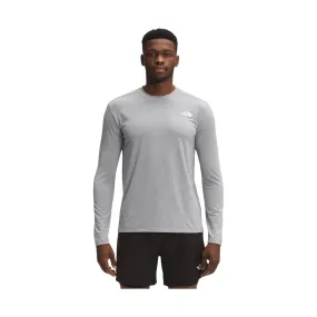 The North Face Men's Wander Long Sleeve Top - Meld Grey Heather