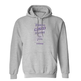 The Walking Dead Milton Newspaper Fleece Hooded Sweatshirt