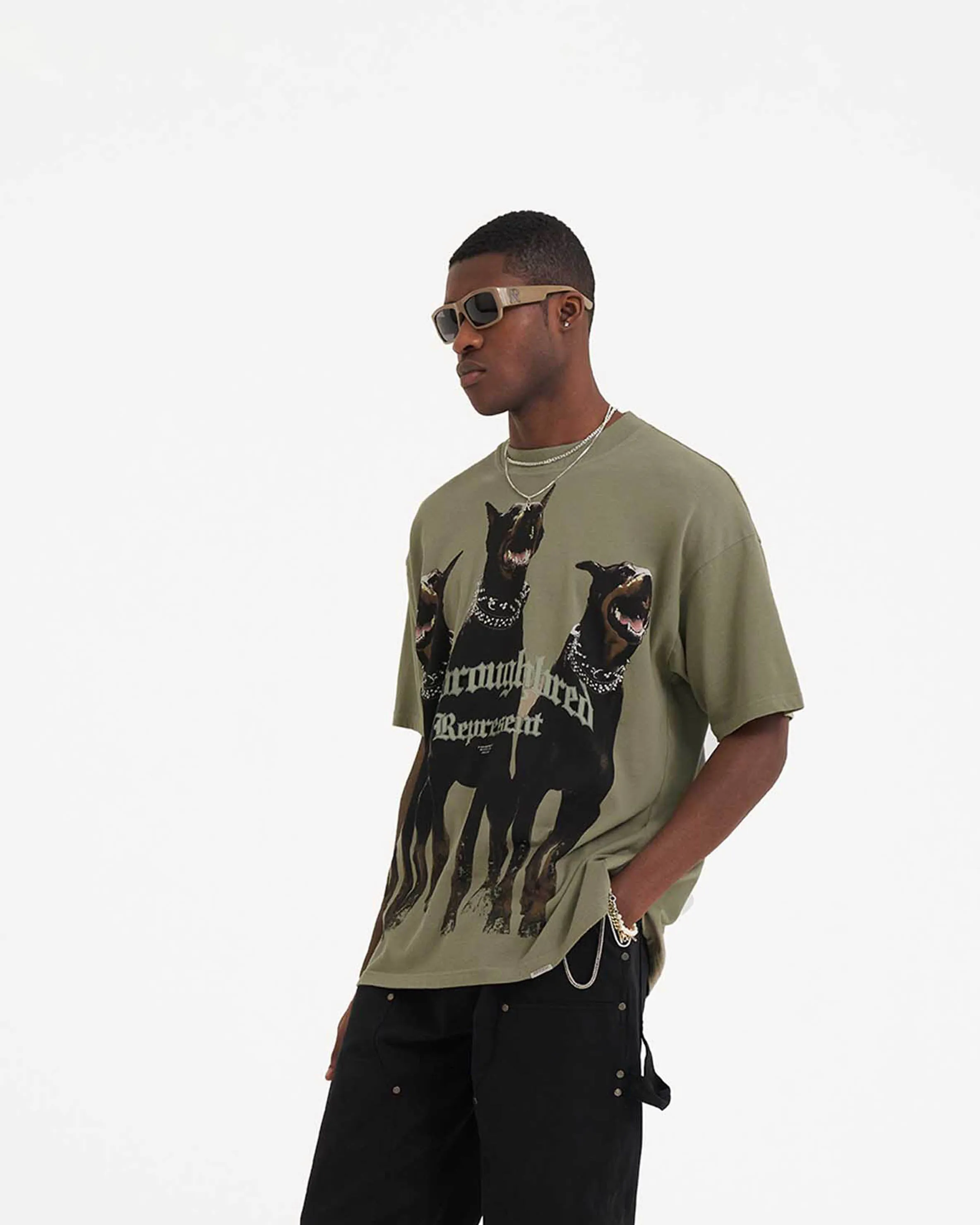 Thoroughbred T-Shirt - Khaki