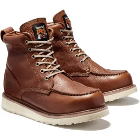 Timberland PRO Men's Wedge 6" Soft Toe Wedge Work Boot - Rust - TB153009214