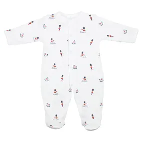 Tin Soldier Printed Footie | Baby Boy