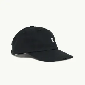 Twill Sports Cap - Black