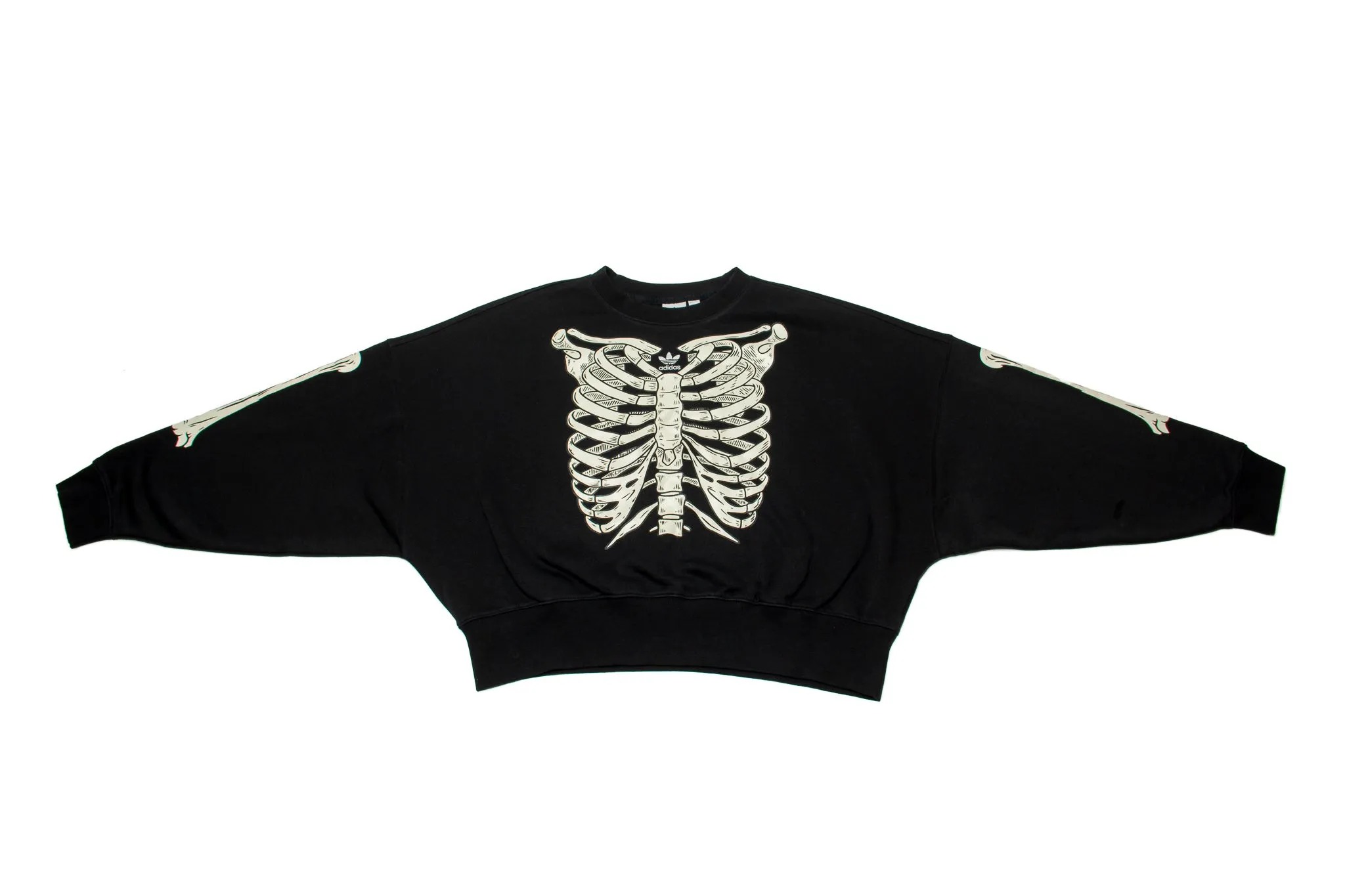 Two Feet Undr x Bones Crewshirt "Black" - Women