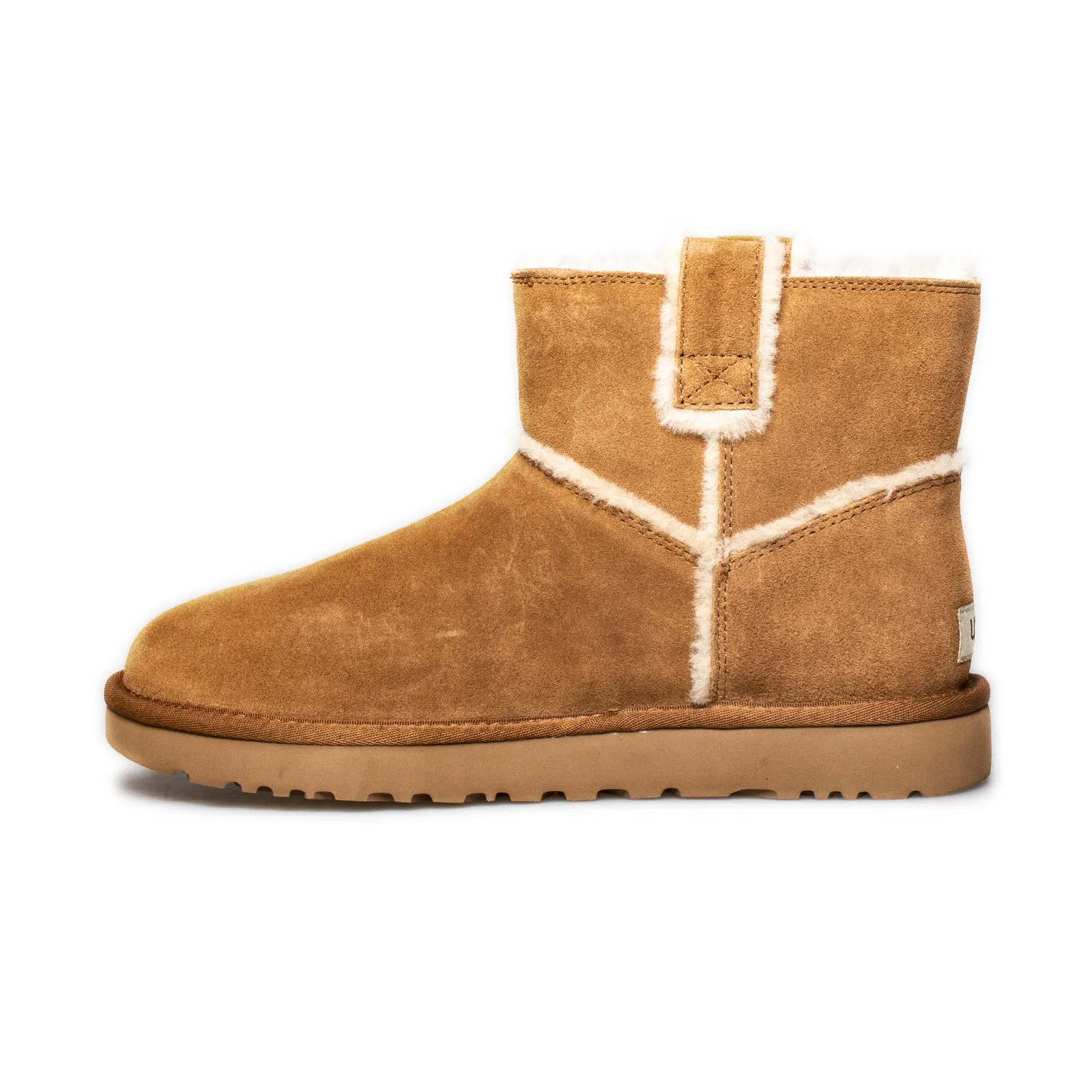 UGG Classic Mini Spill Seam Chestnut Boots - Women's