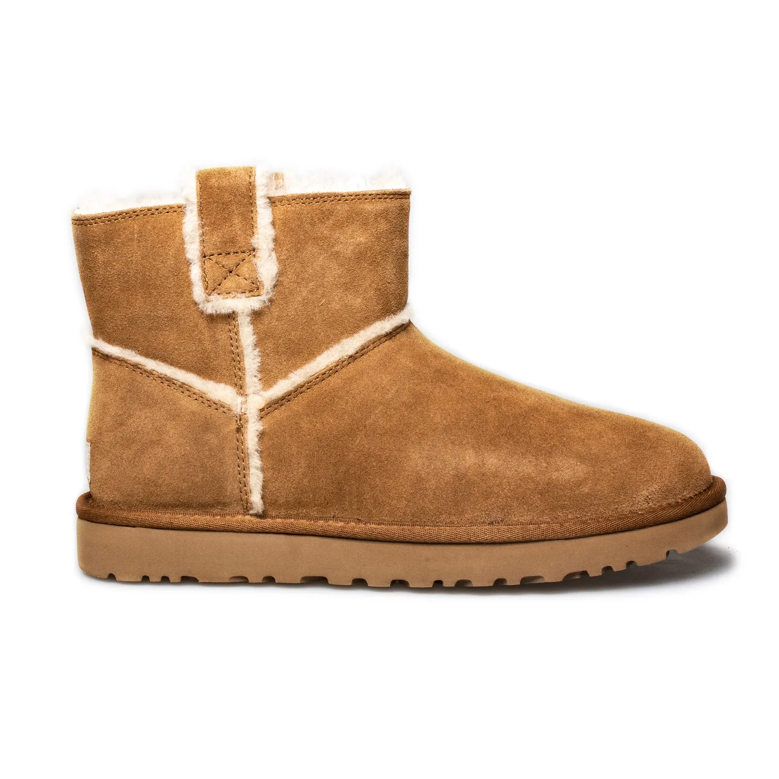 UGG Classic Mini Spill Seam Chestnut Boots - Women's