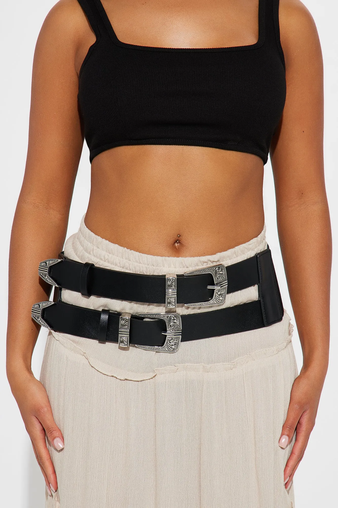 Wild Wide West Belt - Black