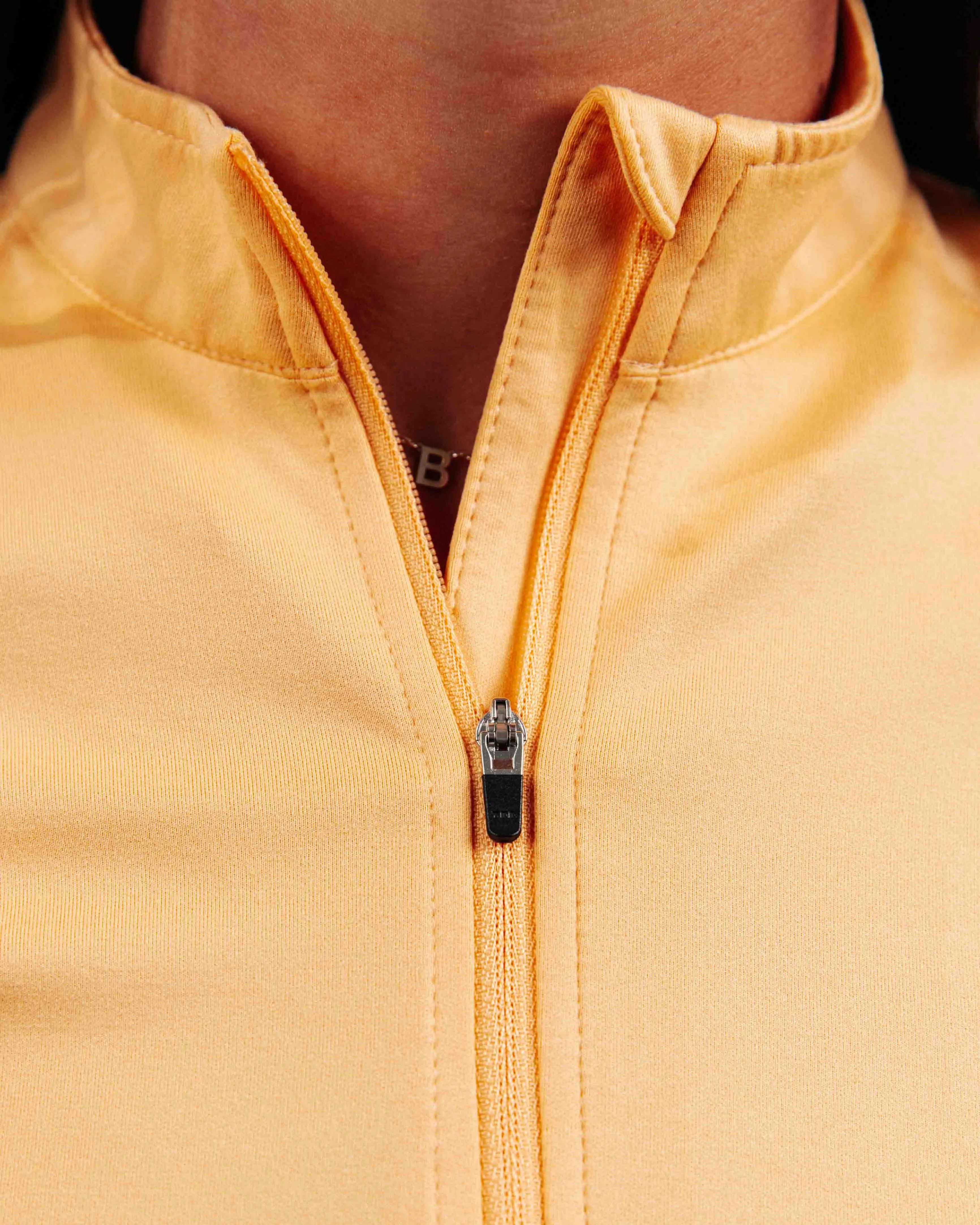 Women's Apricot Crop Quarterzip