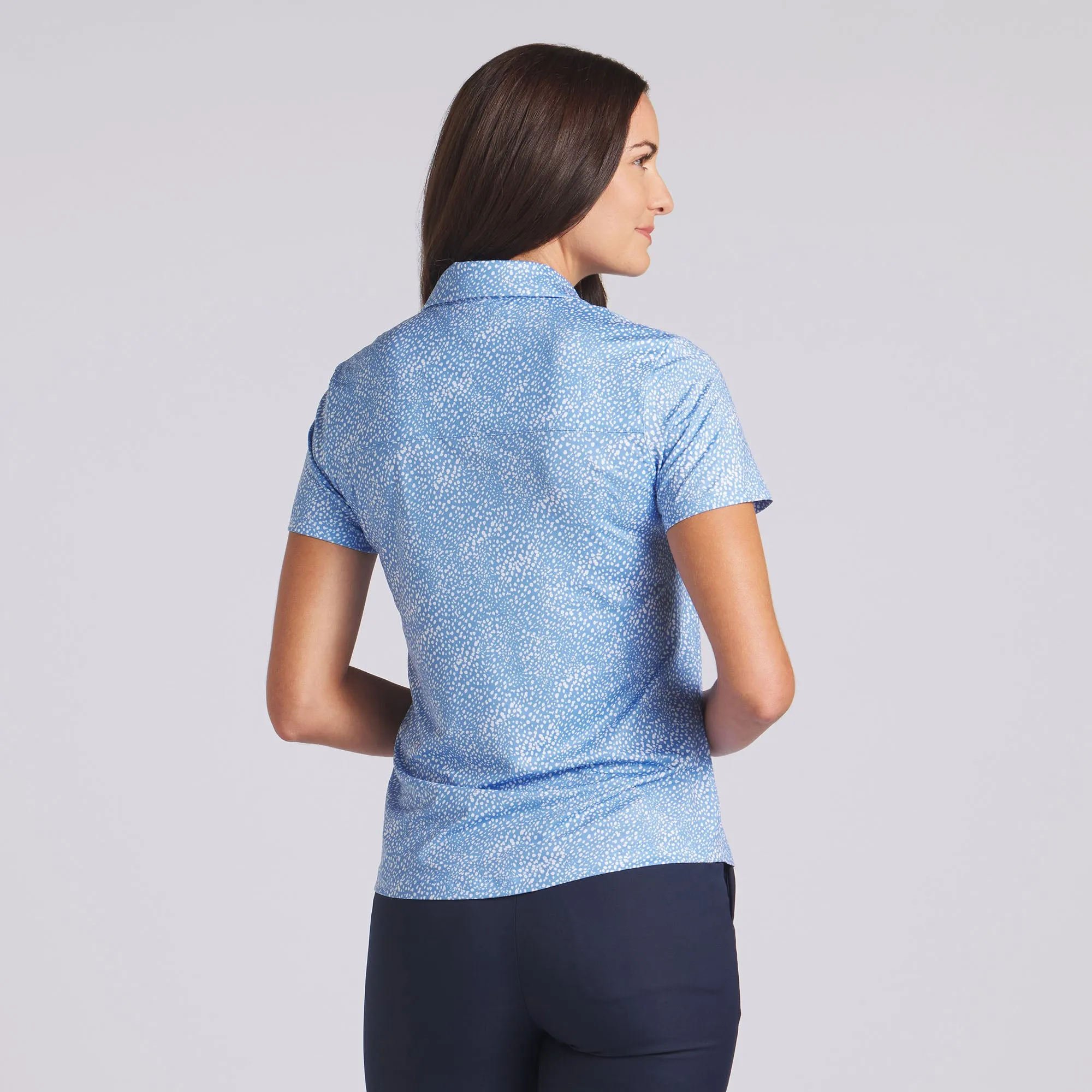 Women's CLOUDSPUN Microdot Golf Polo