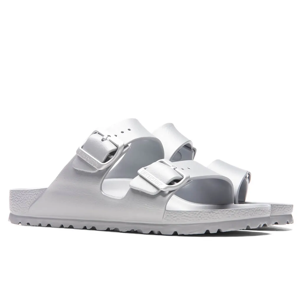 Women's Narrow Arizona Essentials Eva - Metallic Silver