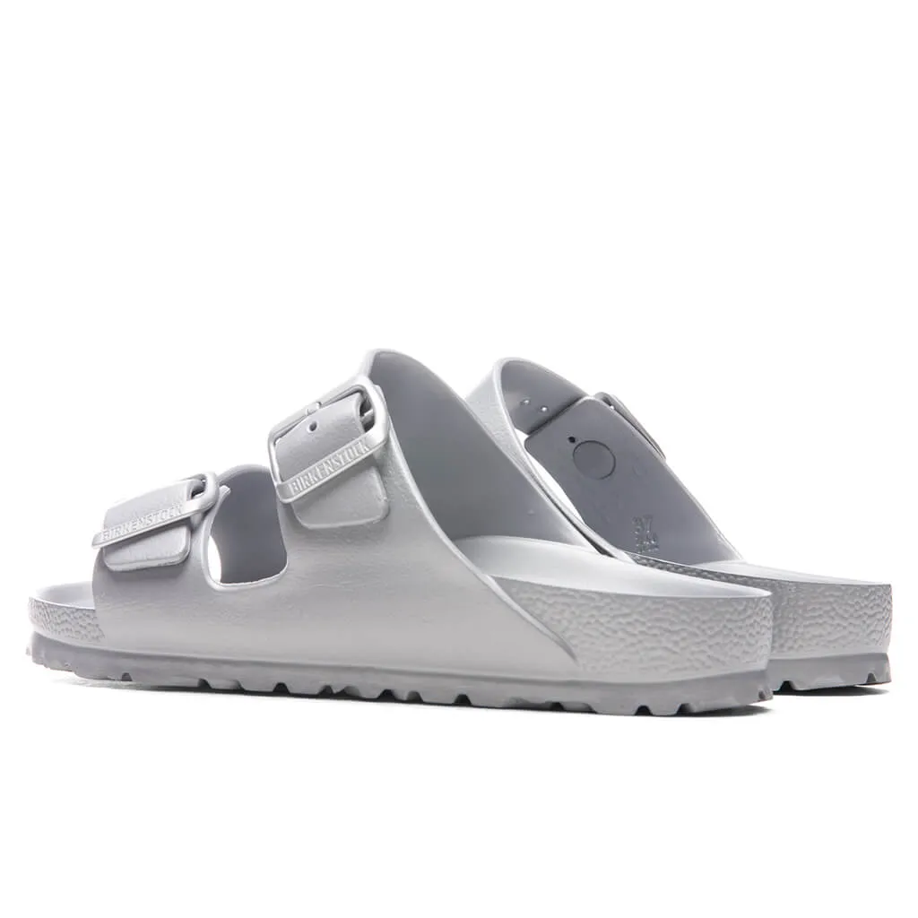 Women's Narrow Arizona Essentials Eva - Metallic Silver