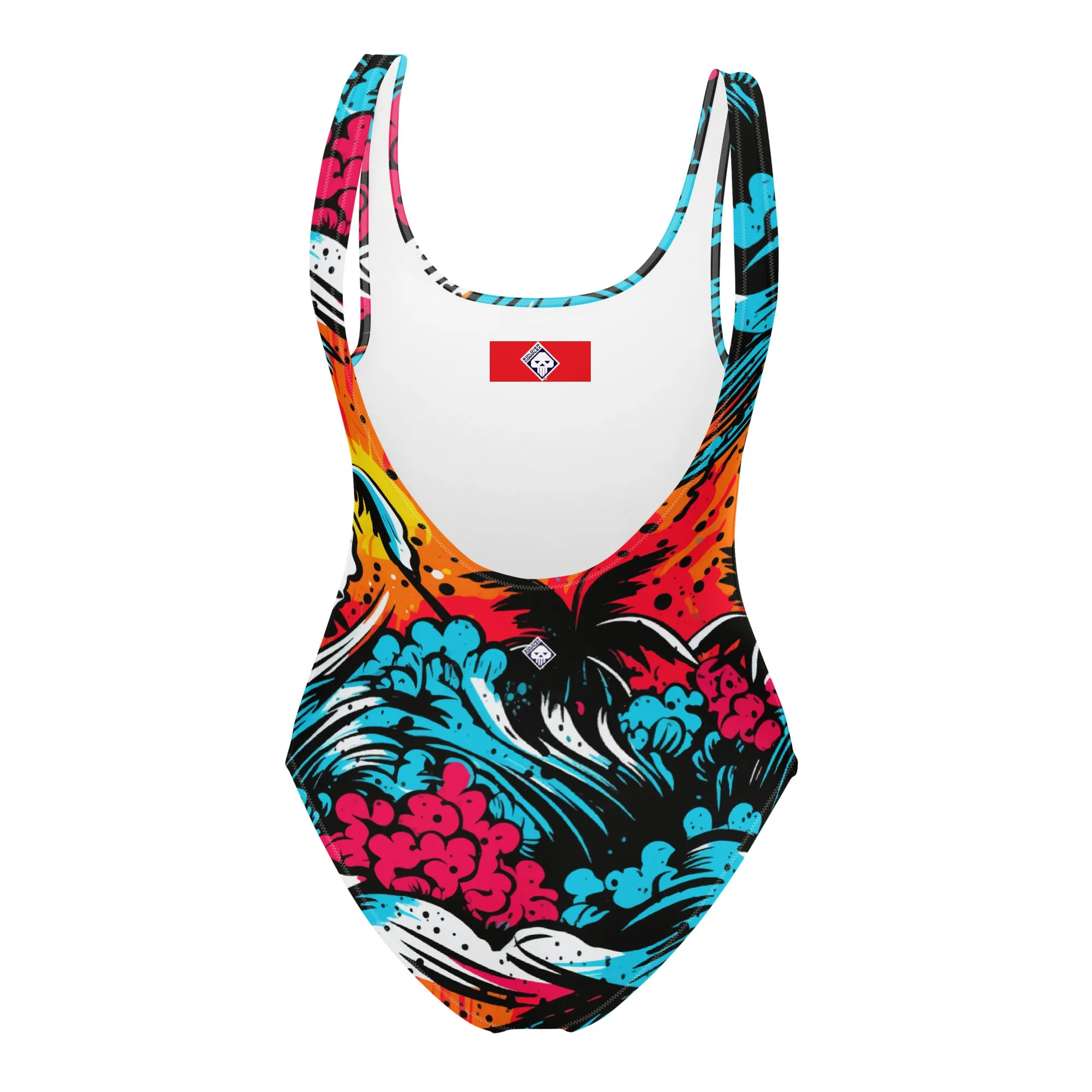 Women's One-Piece Swimsuit - Tropical Adventure 001