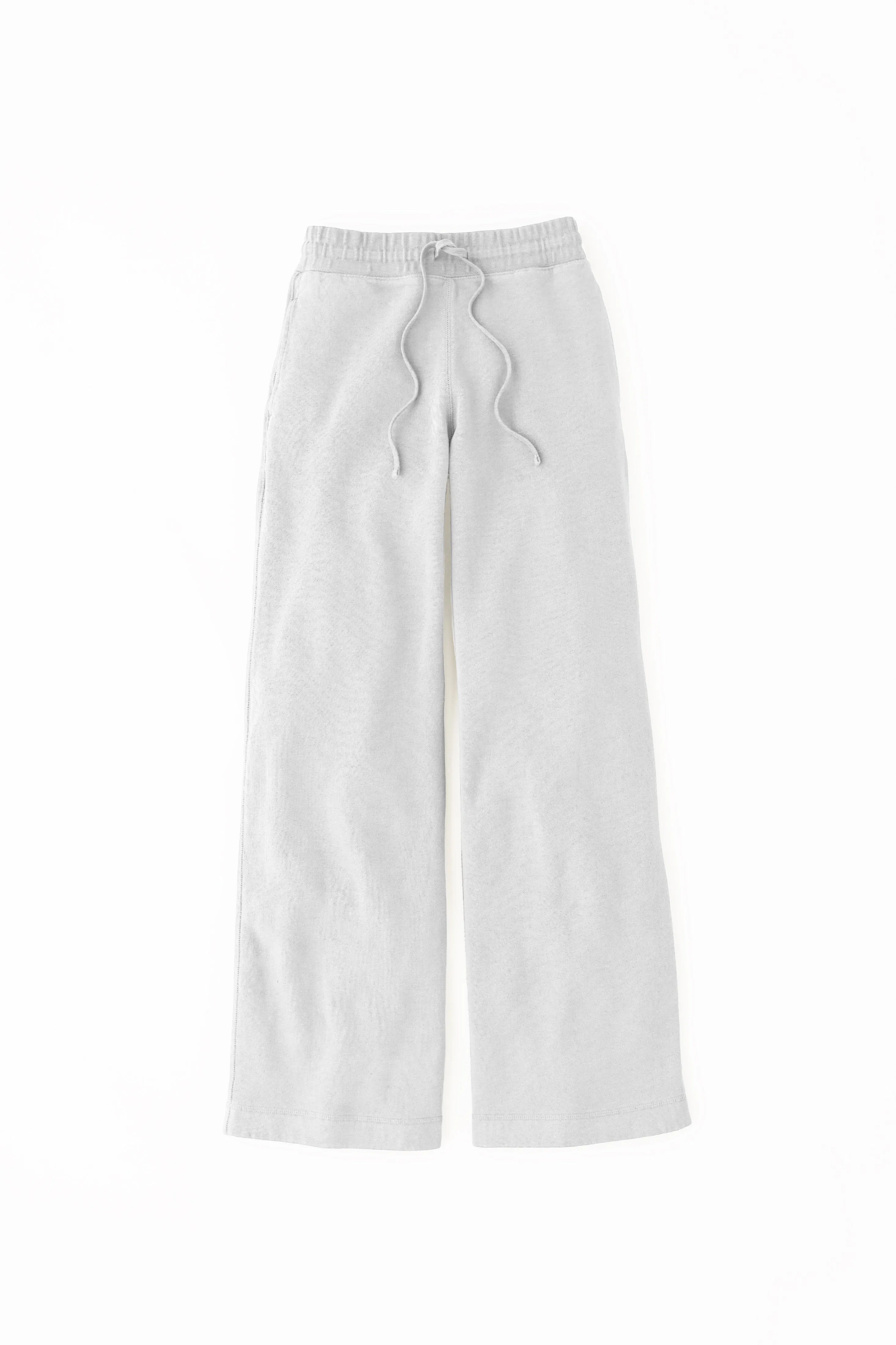 Women's Wide Leg Sweatpant in Heather Grey