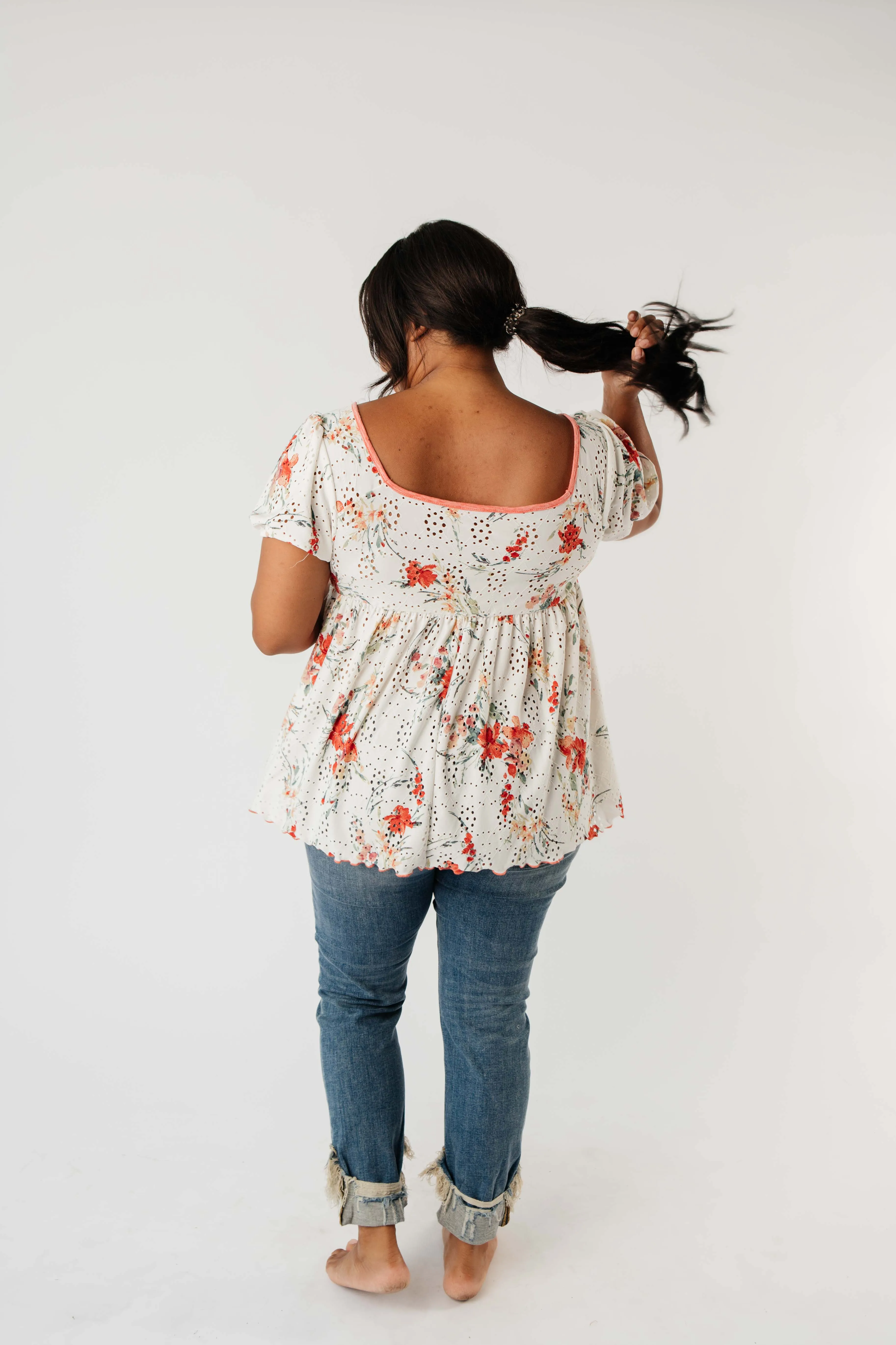 You're A Sweetheart Floral Top - On Hand