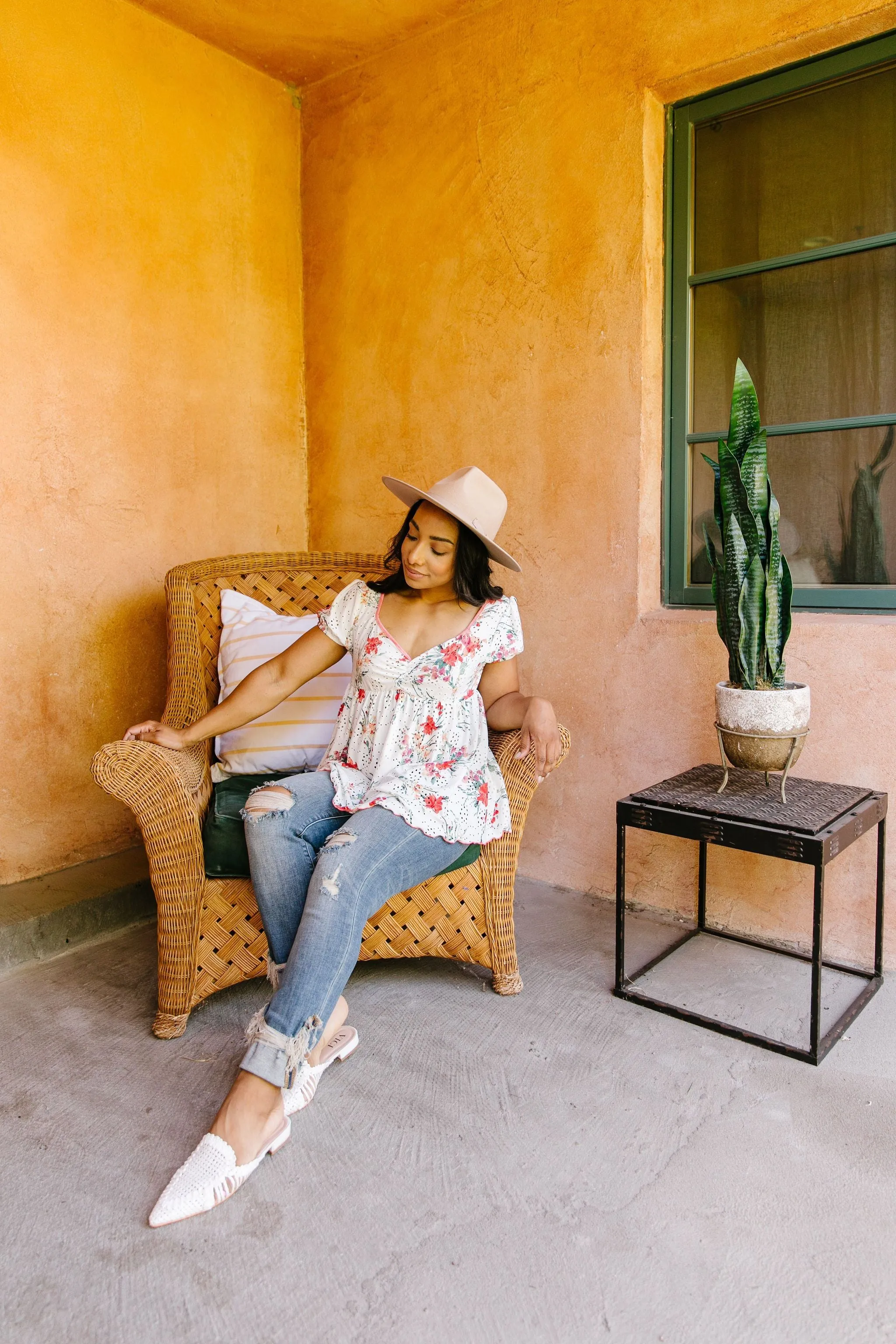 You're A Sweetheart Floral Top - On Hand