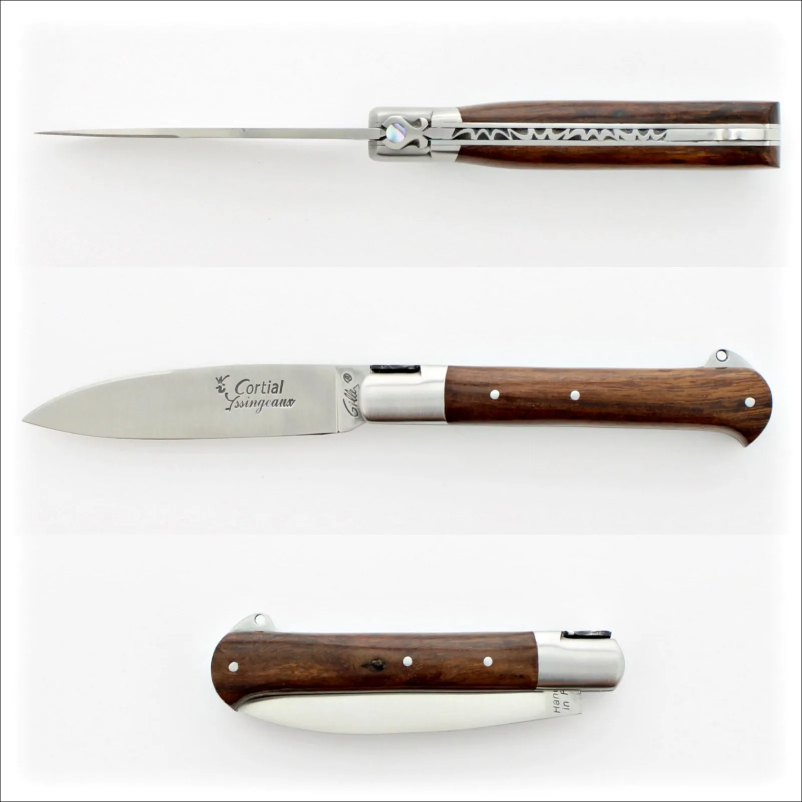 Yssingeaux 11 cm Classic Pocket Knife - Ironwood Handle